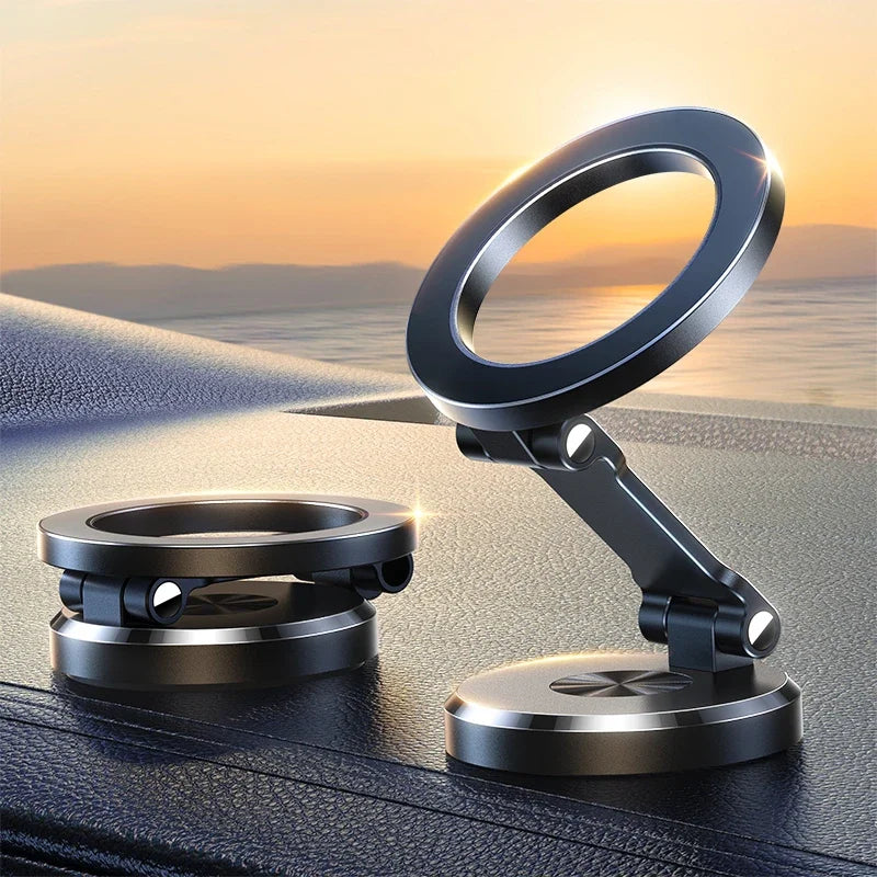 Joyroom Alloy Foldable Car Phone Holder for MagSafe 360° Adjustable Magnetic Car Mount Stand for iPhone 15 14 13 12 Pro Max